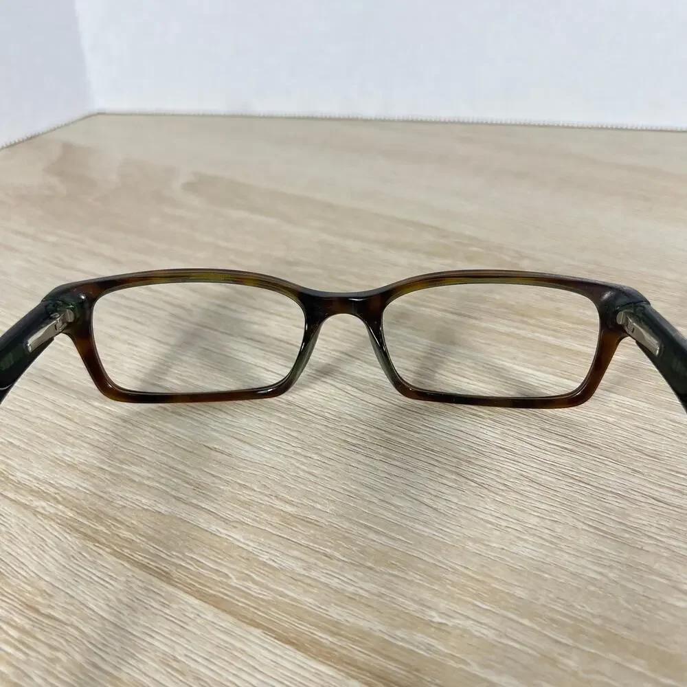 Ray-Ban RB5206 2445 Eyeglasses 52-18-140 Brown Green Full Rim PARTS ONLY